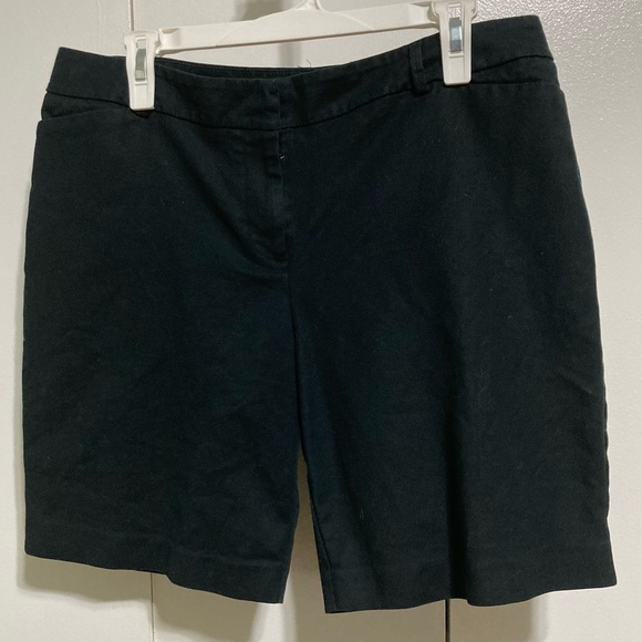 APT 9 Essentials Black Bermuda Shorts Womens Plus Size 14 - Picture 2 of 13